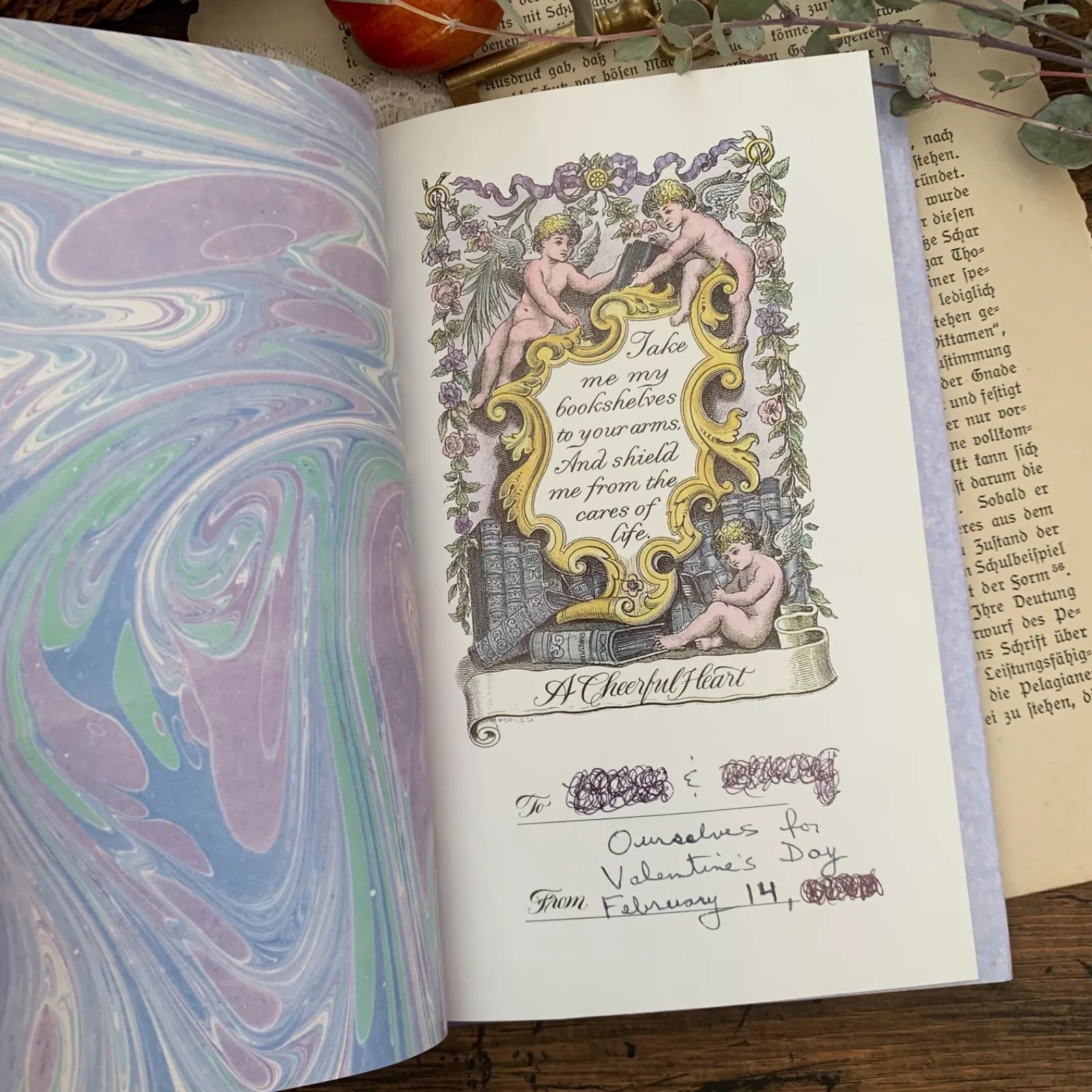 ヴィンテージ 洋書 絵本 1991年 『Cheerful Heart 』詩と名言集