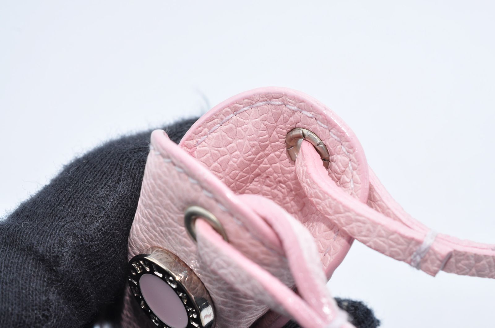 BVLGARI ブルガリ ロゴマニア ネックストラップ キーリング