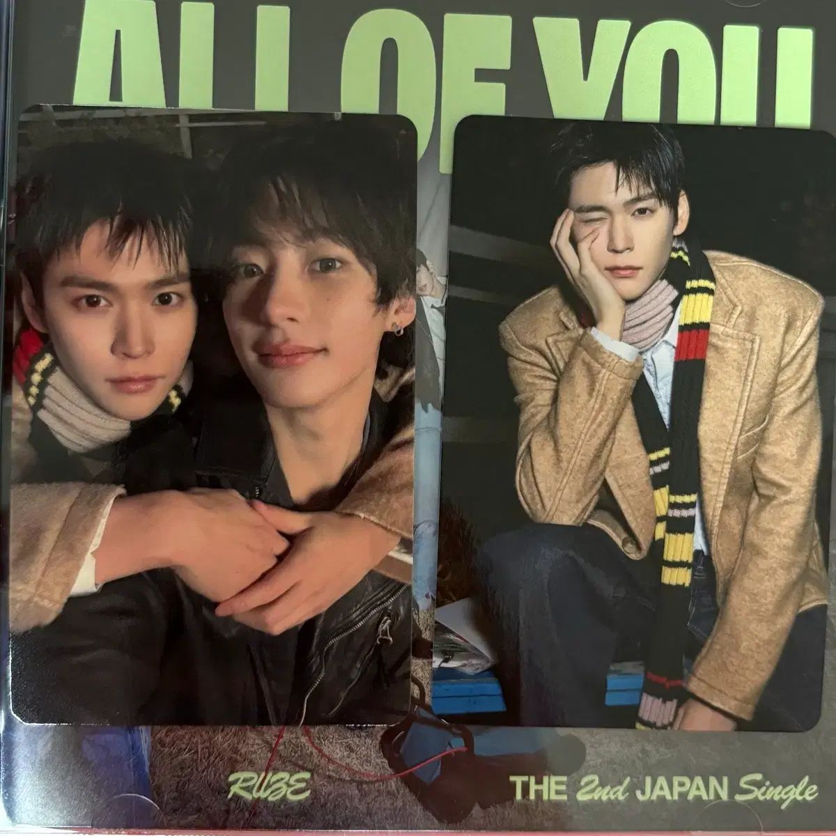 RIIZE（ライズ）オールオブユー 通常版 ユニットトレカ ケミトレカ