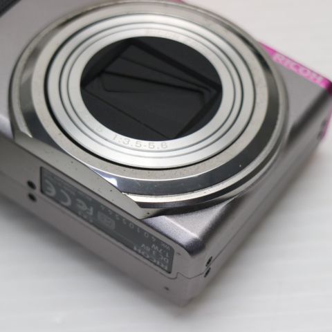 美品 RICOH CX3 ライトグレー×ピンク 即日発送 RICOH デジカメ