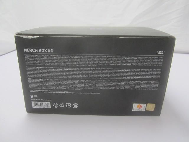 韓流 防弾少年団 BTS MERCH BOX #6 MUSIC BOX オルゴール フォトカード