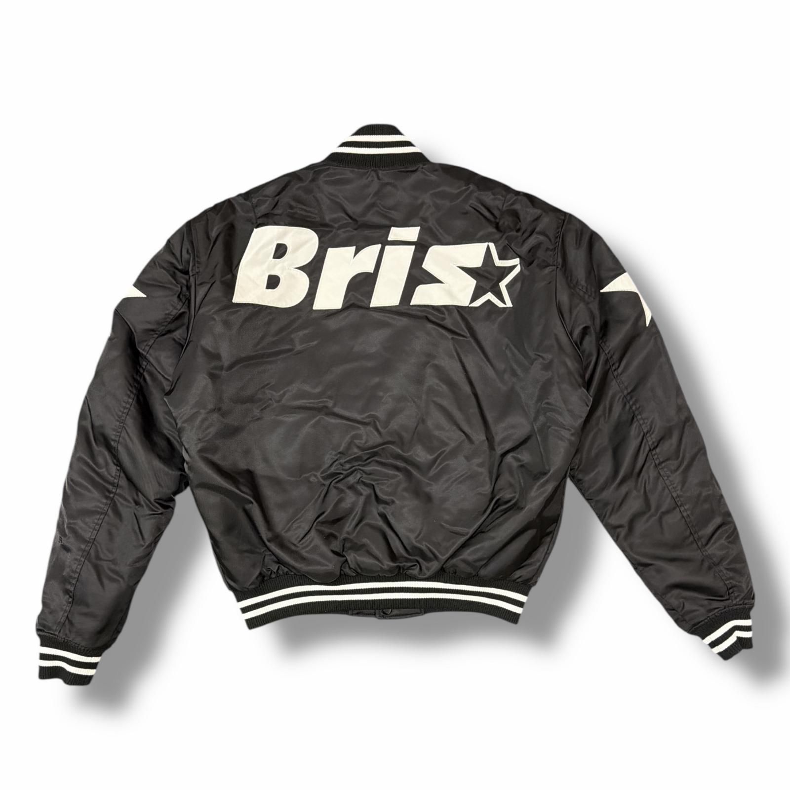 F.C.R.B. × STARTER BLACK LABEL REVERSIBLE STADIUM JACKET ブラック