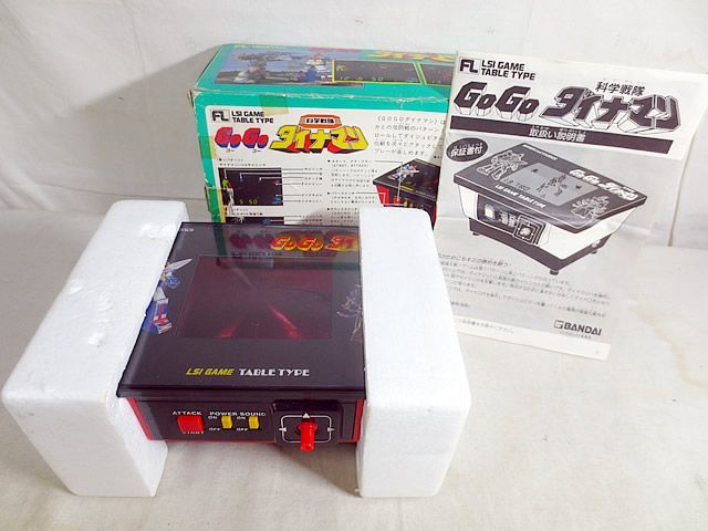 美品 ポピー科学戦隊 ダイナマン GoGoダイナマン LSI ゲーム - メルカリ
