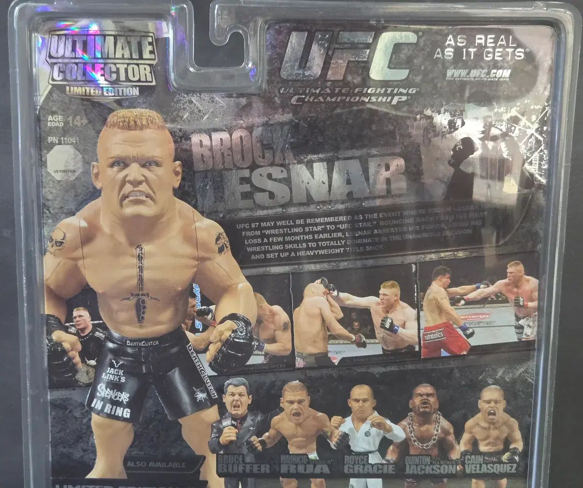 2000個限定モデル ROUND5 UFC ブロック・レスナー フィギュア - メルカリ