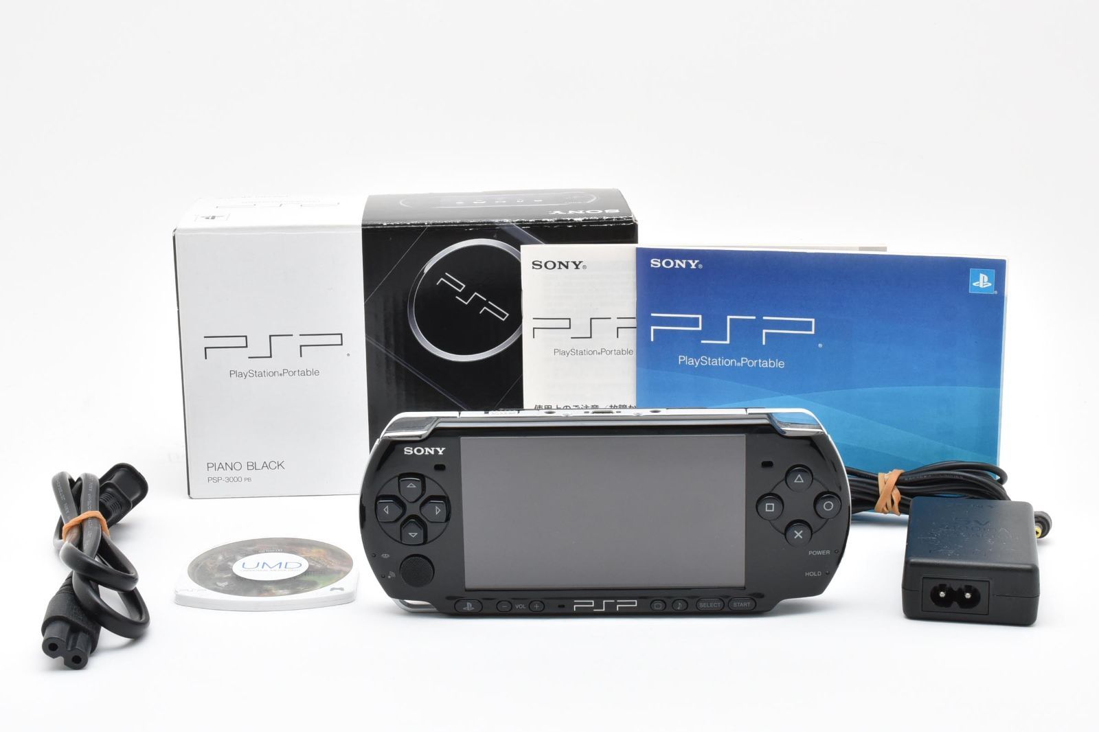 完備品】SONY PSP-3000 ピアノブラック 本体 最終モデル 高画質液晶