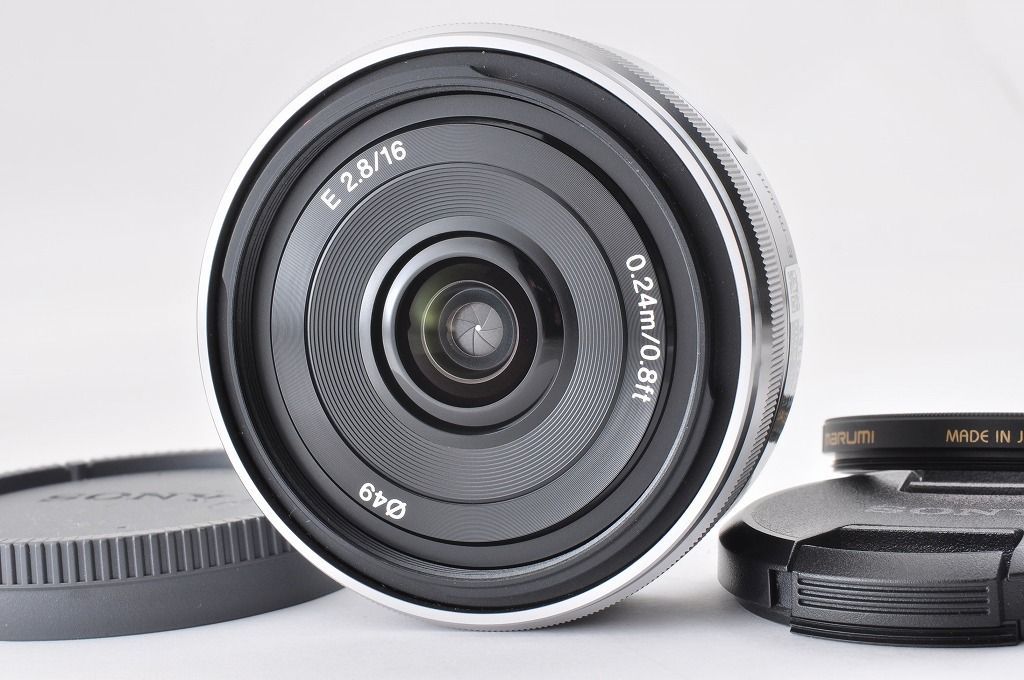 Sony ソニー E 16mm F2.8 SEL16F28 広角レンズ Eマウント - メルカリ