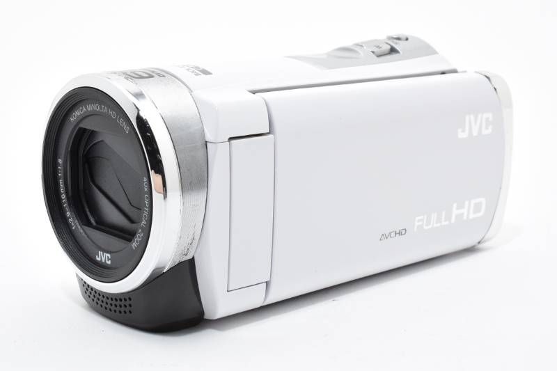 光学極上品】JVC Everio GZ-E750 白 ホワイト ビデオカメラ
