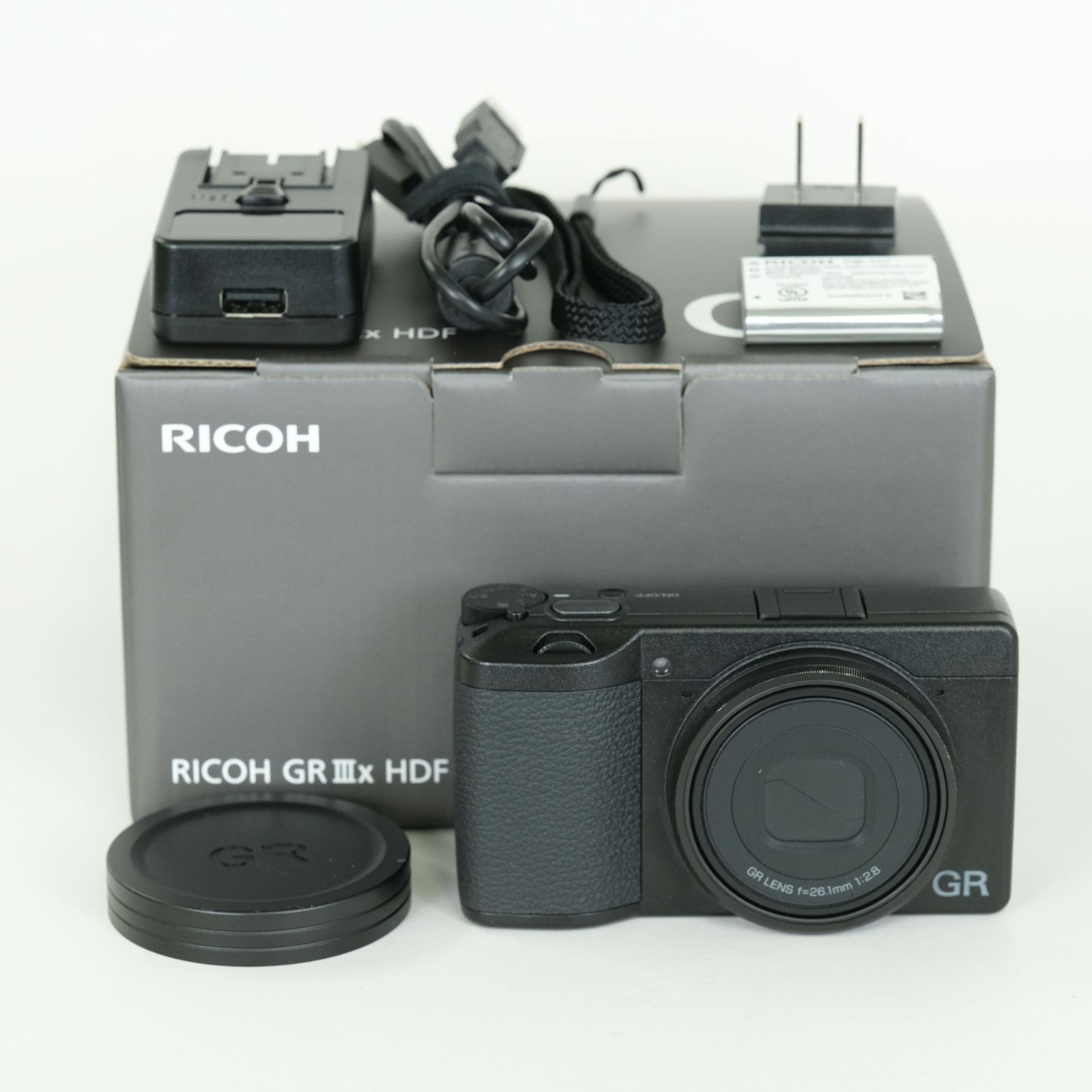 美品 | シャッター数583回] RICOH GR IIIx HDF | コンパクトデジタル