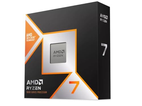 AMD Ryzen 7 9800X3D BOX Socket AM5 / 8コア16スレッド / 4.7GHz 三年