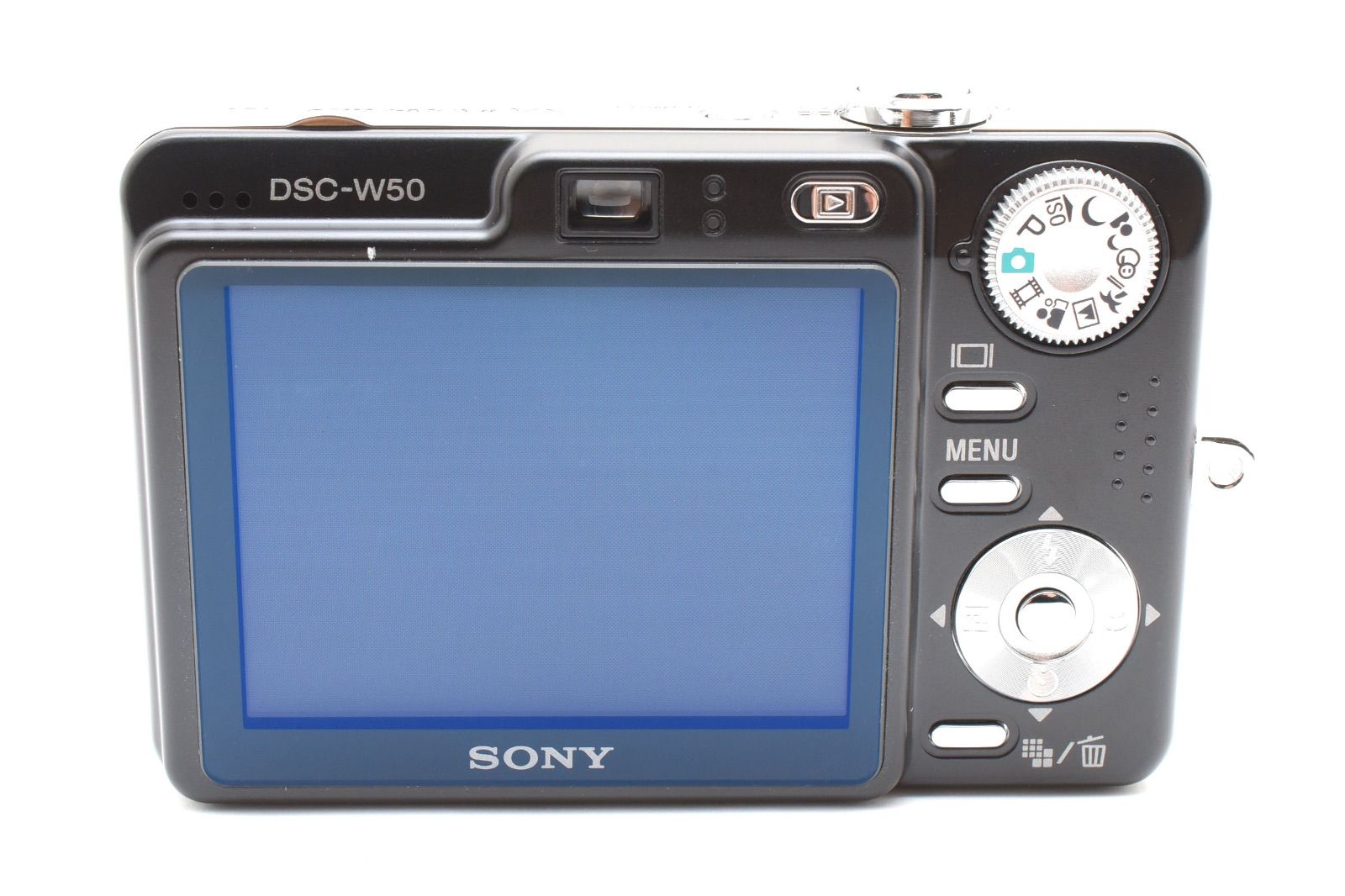 美品】ソニー SONY Cyber-Shot DSC-W50 ブラック メモリースティック