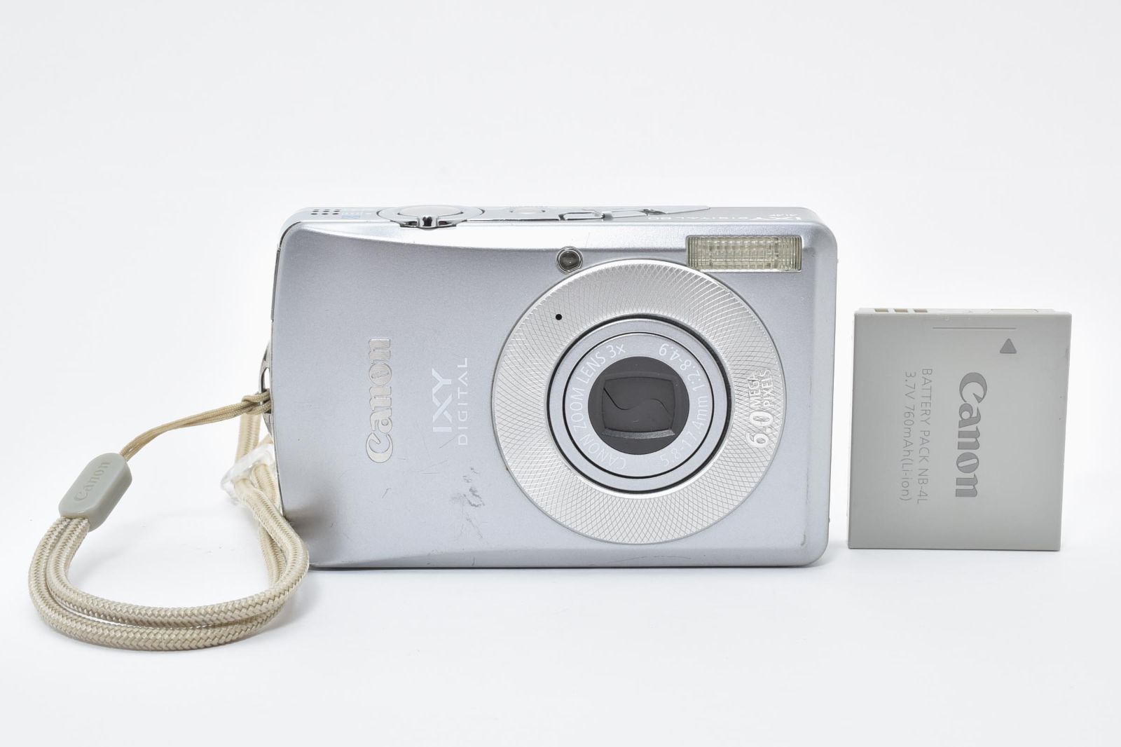 返品保証】☆良品☆ キヤノン Canon IXY DIGITAL 80 3x バッテリー付属