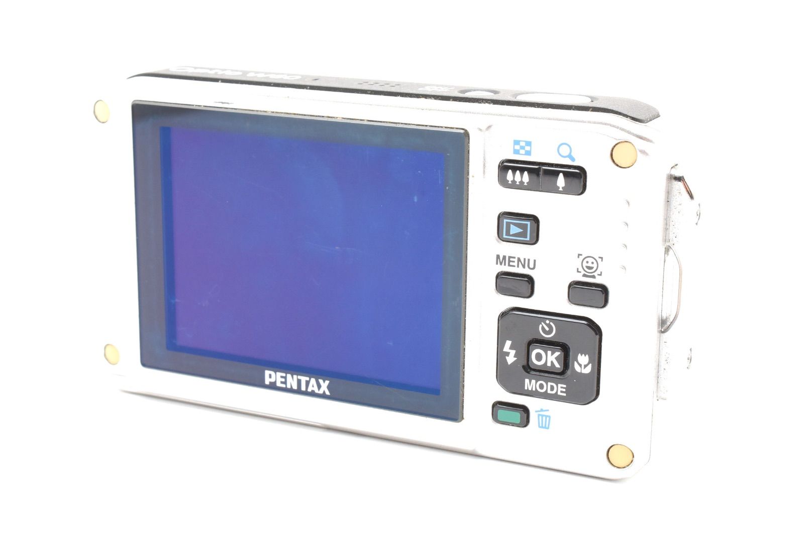 ペンタックス PENTAX Optio W60 オーシャンブルー SDカード付き - メルカリ