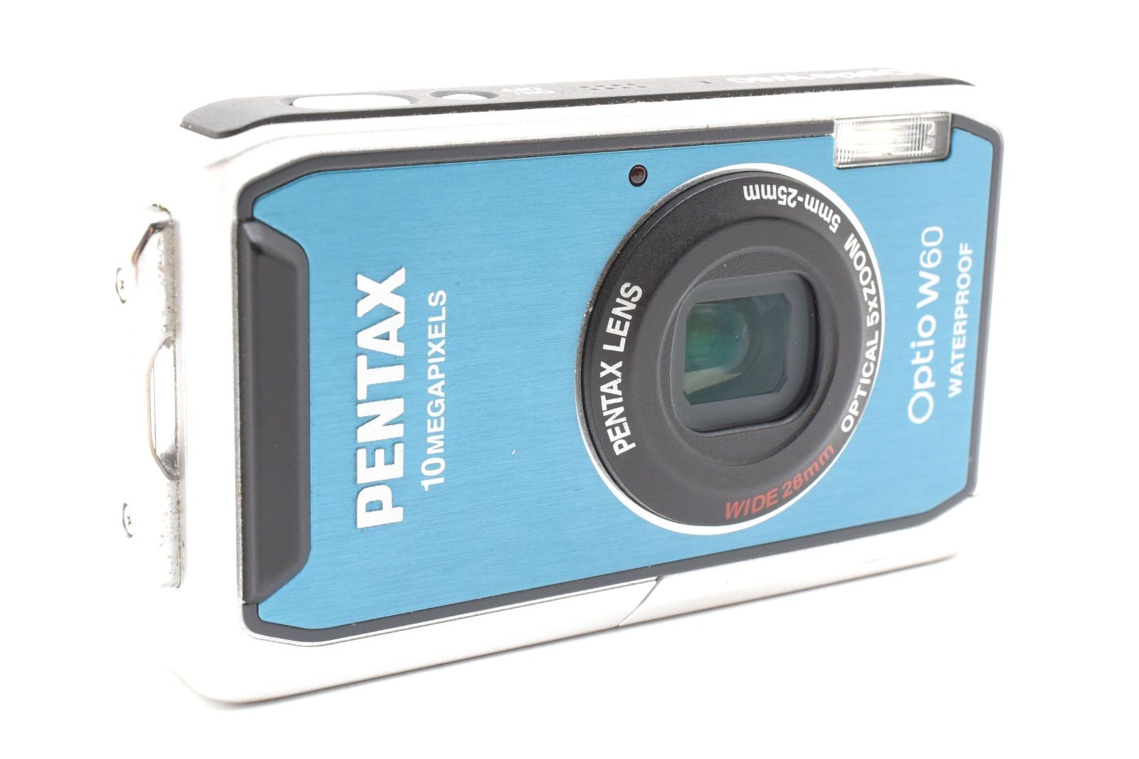 ペンタックス PENTAX Optio W60 オーシャンブルー SDカード付き - メルカリ