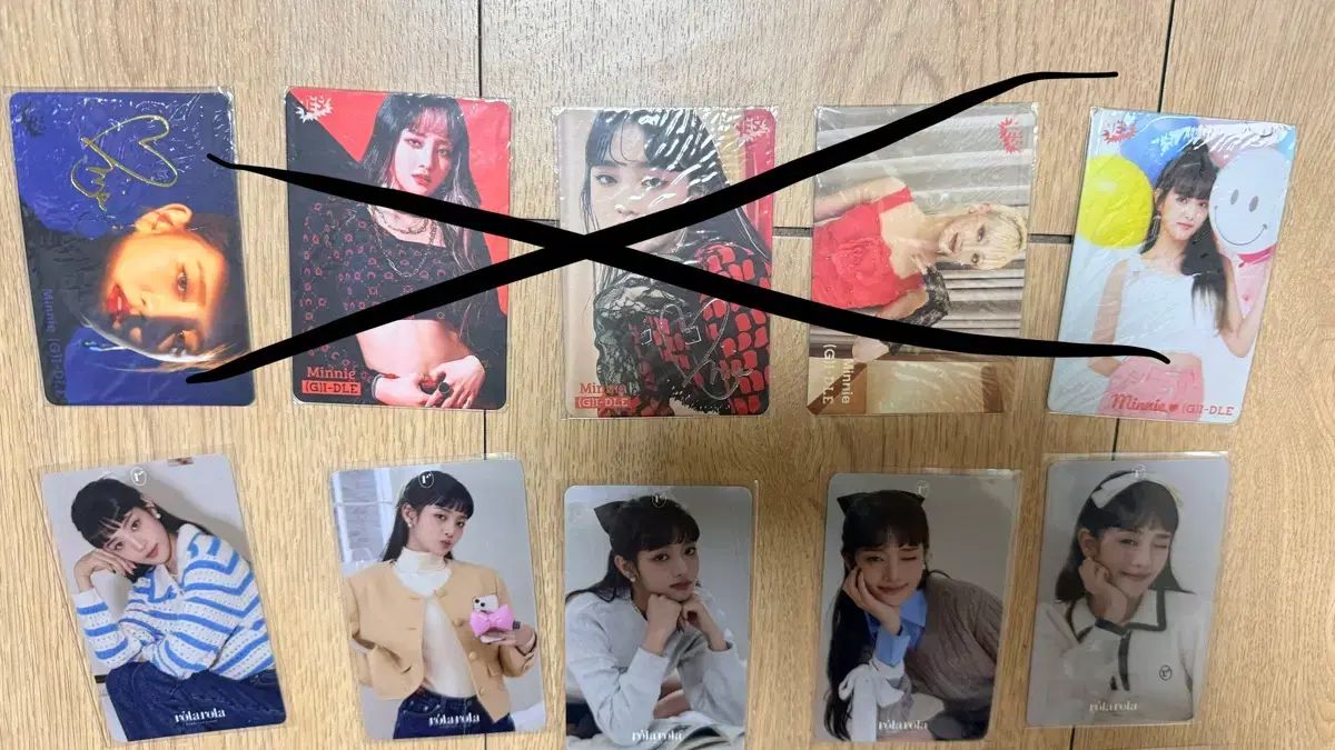 アイドル ミンニ(MINNIE) ROLAROLA ロラロラ トレカ 5枚 - メルカリ