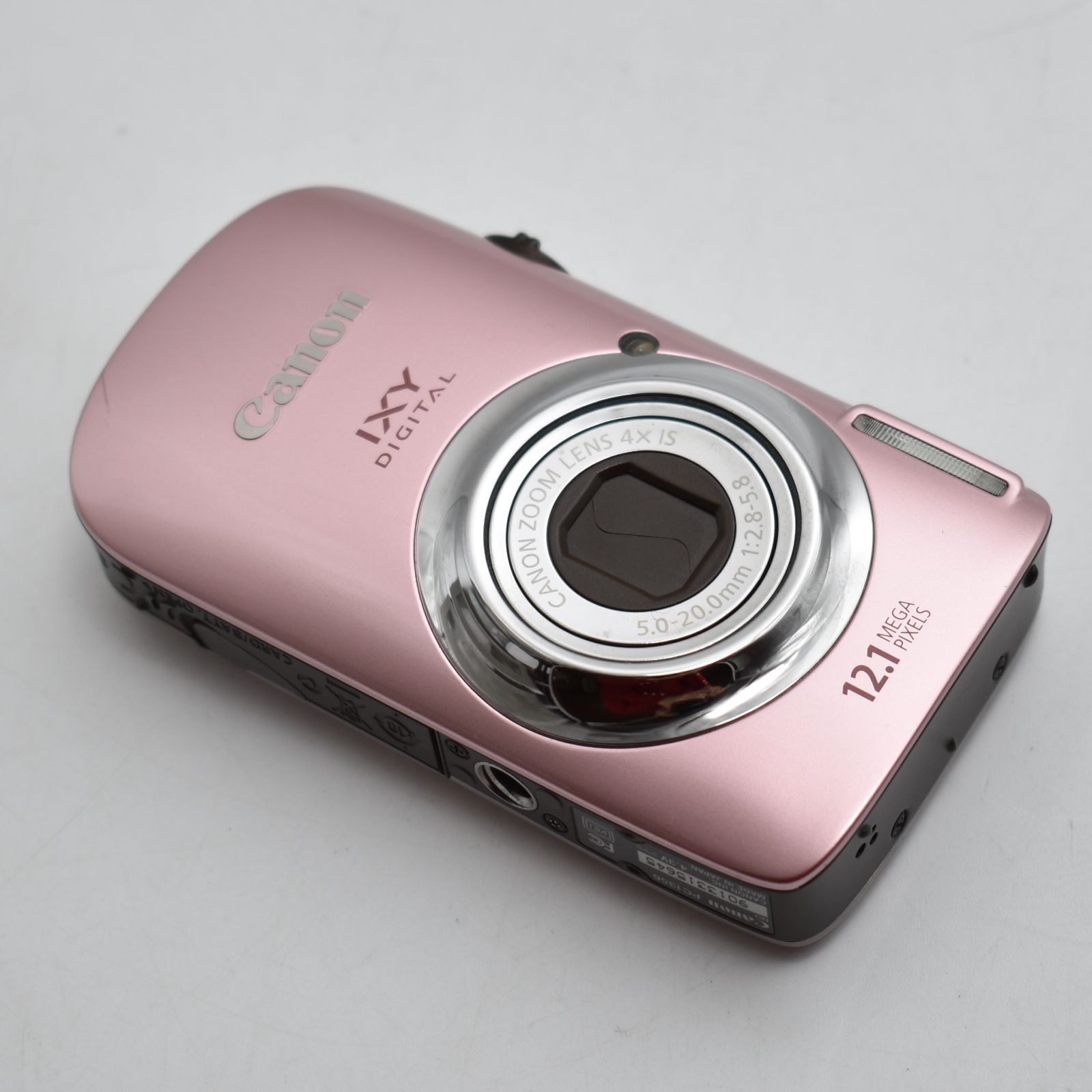 B#11411 Canon デジタルカメラ IXY DIGITAL (イクシ) 510 IS ピンク