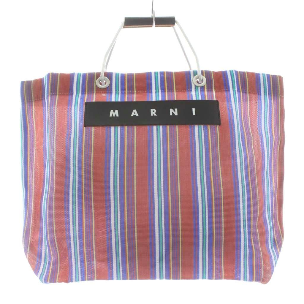 マルニ MARNI マーケット フラワーカフェ トートバッグ ハンドバッグ