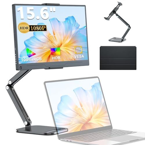 モバイルモニター 15.6インチ UPERFECT モバイルディスプレイ 卓上