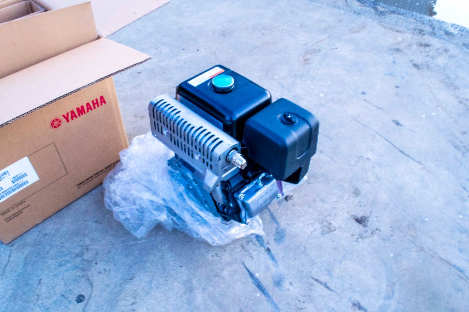 埼玉発 【新品・未使用】 ヤマハ 汎用エンジン MX400 12.8馬力 9.4kW