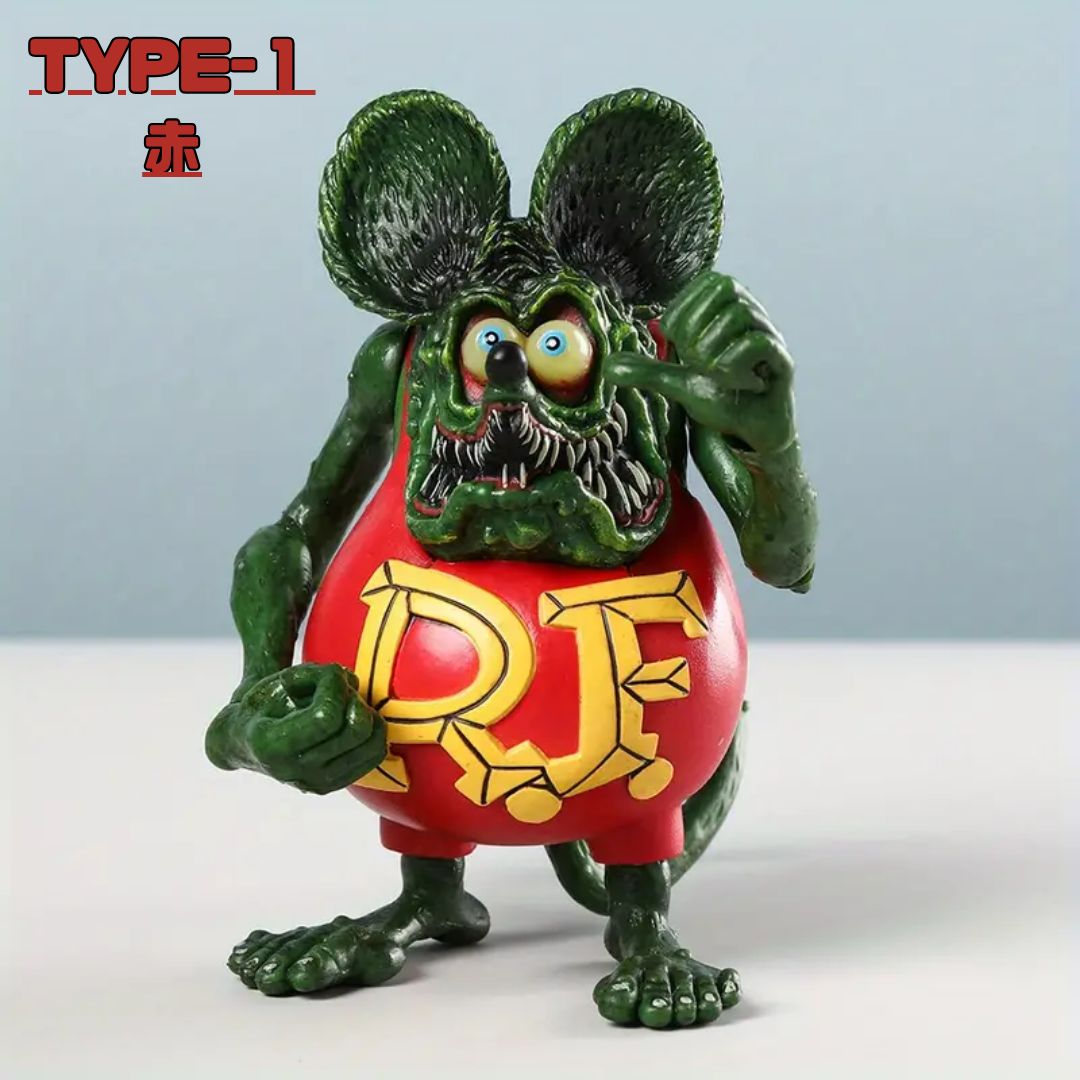 Rat Fink ラットフィンク 激レアフィギュア ラットフィンク 公式 劇