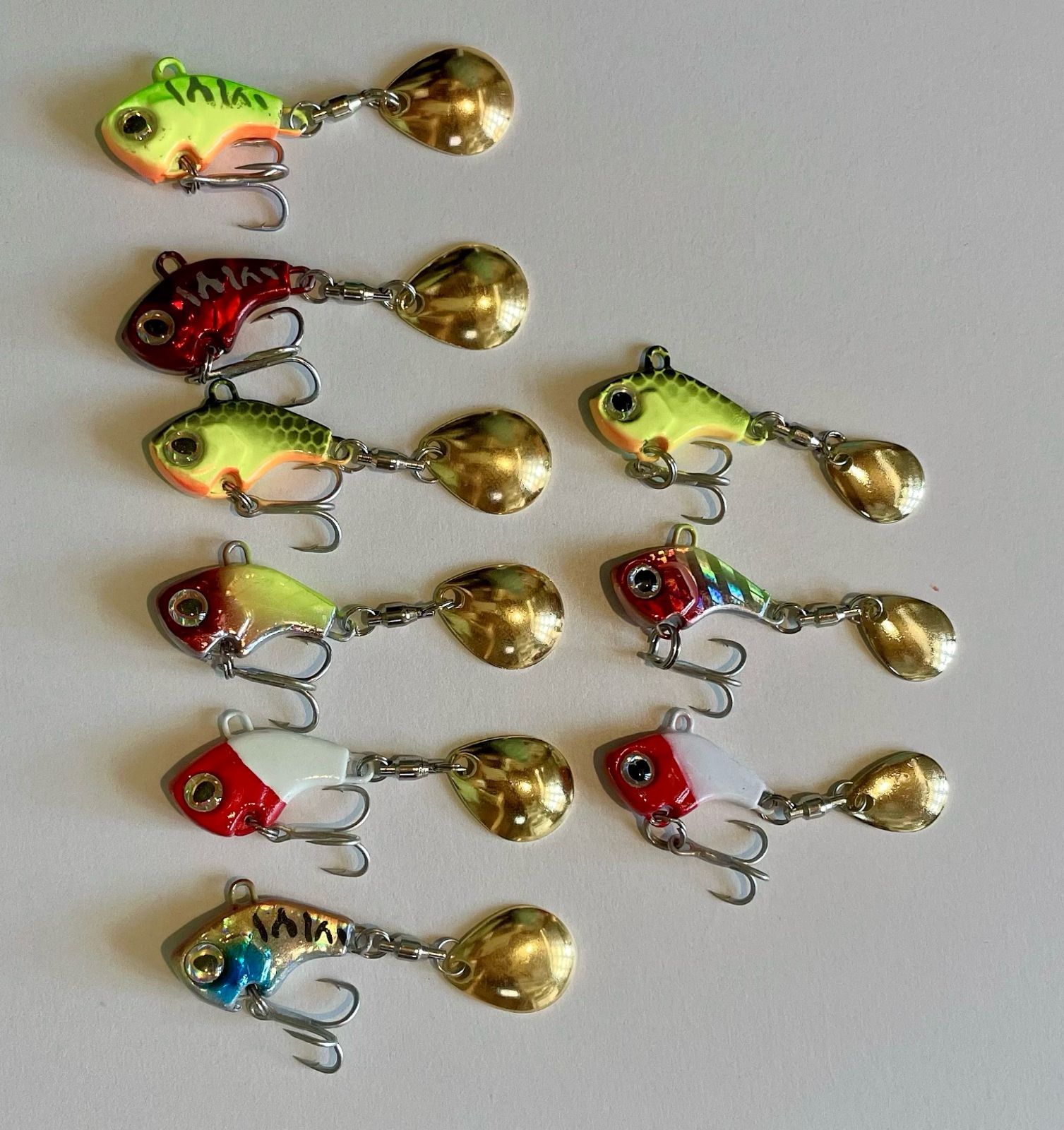 スピンテールジグ送料無料 9本セット 新品 巻物に バス釣り ルアー