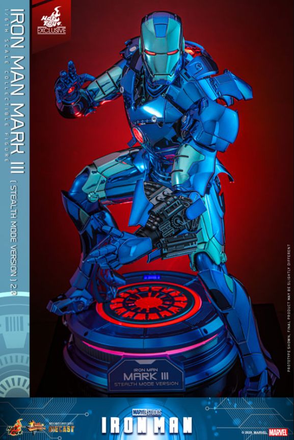 ムービー・マスターピース DIECAST アイアンマン・マーク3(ステルス