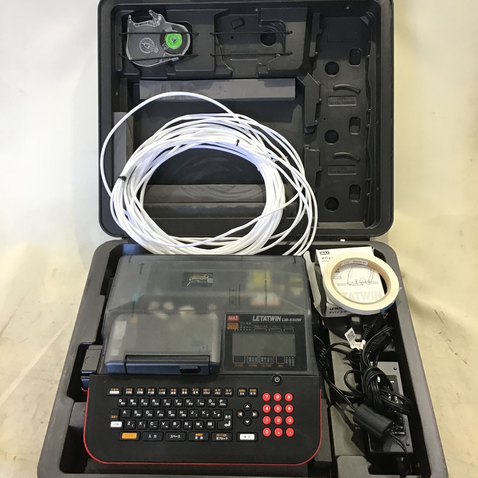 MAX チューブマーカー レタツイン LM-550W【町田店】 - メルカリ