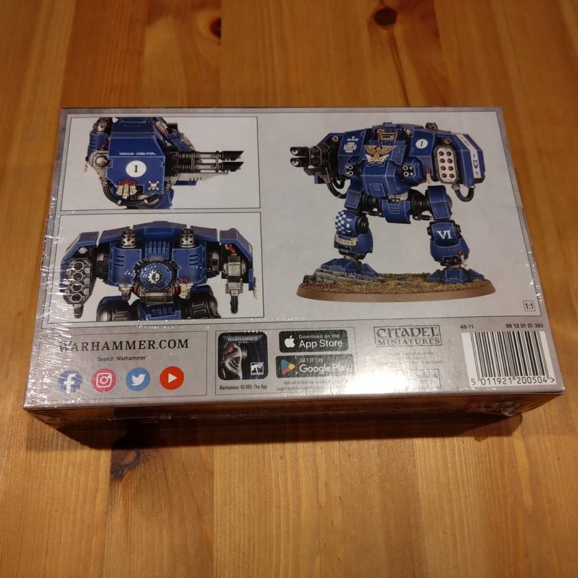 ウォーハンマー40,000 スペースマリーン バリストゥス・ドレッドノート