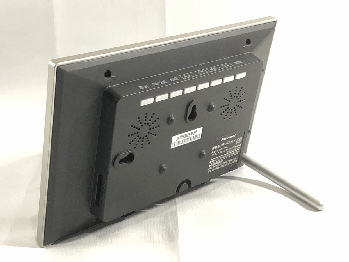 パイオニア PIONEER 美品 7インチ デジタルフォトフレーム HF-A700-K