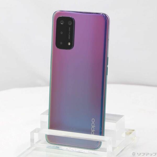 OPPO A54 5G au Oppo スマートフォン グラデーションパープル OPPO A54