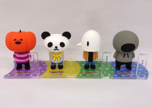 中古】小物(男性) ナポリの男たち ラバーマスコットコンプリートセット