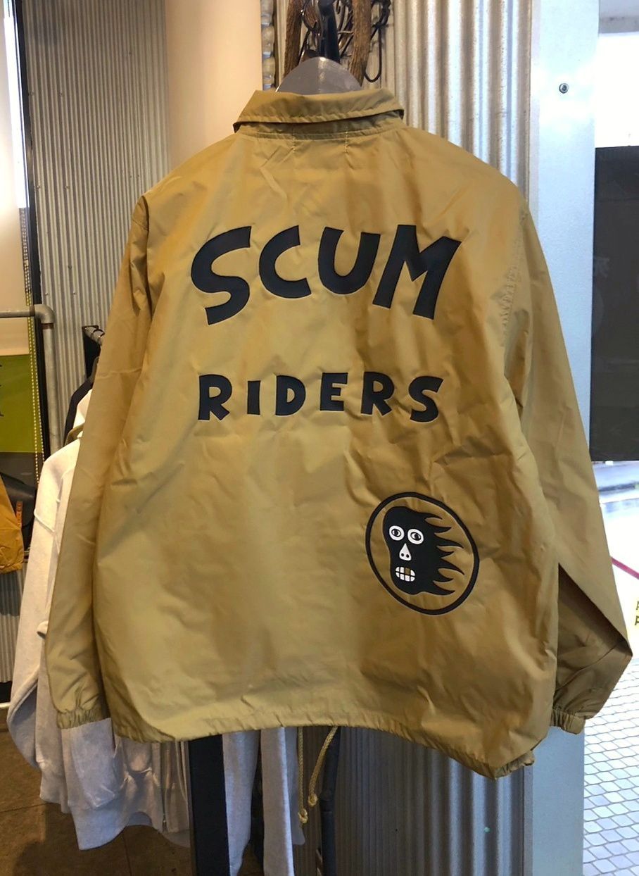 SCUMBOY TATTOO GO × PANDA BEARS / SCUM RIDERS / コーチジャケット