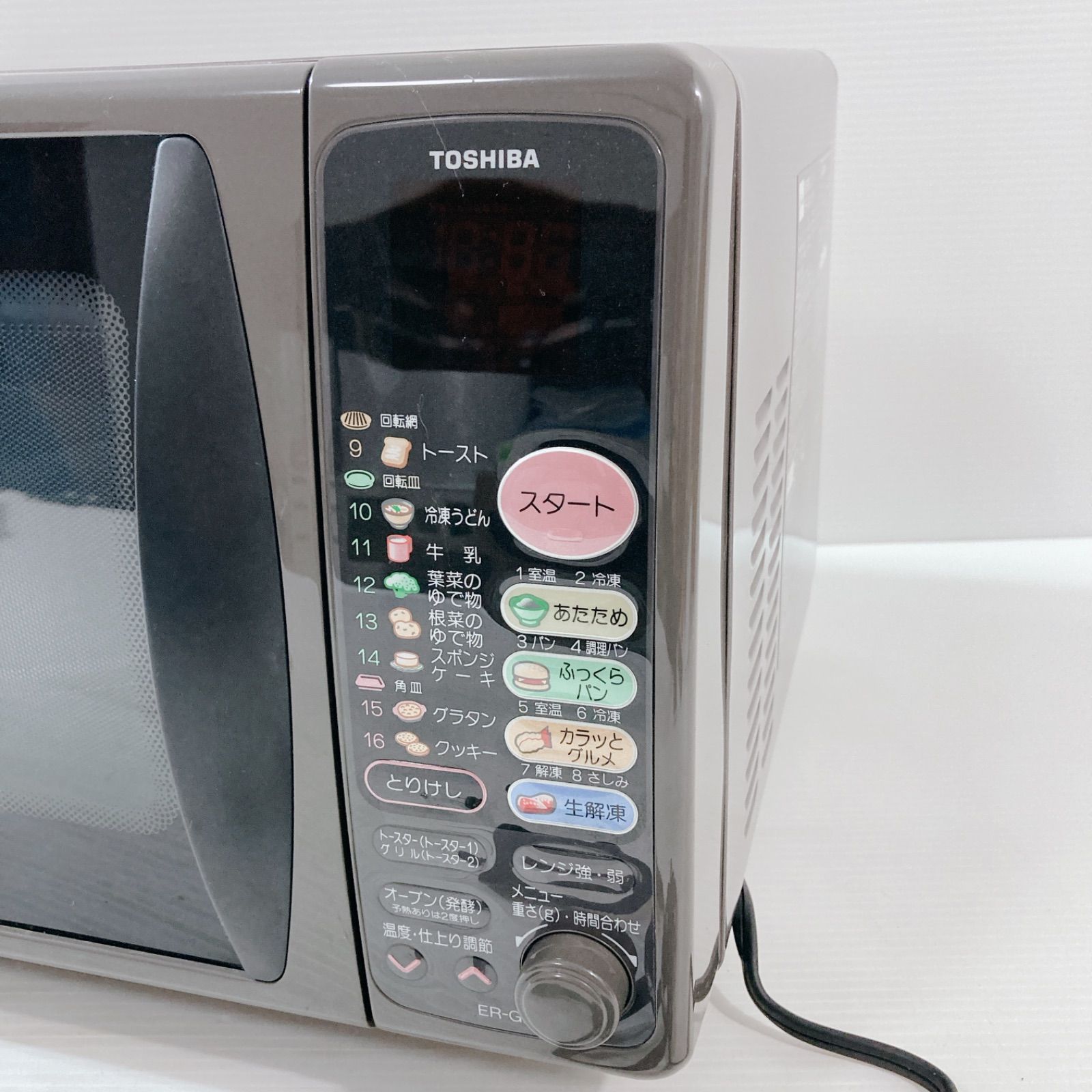 TOSHIBA 東芝電子レンジ ER-GX2 オーブンレンジ - メルカリ