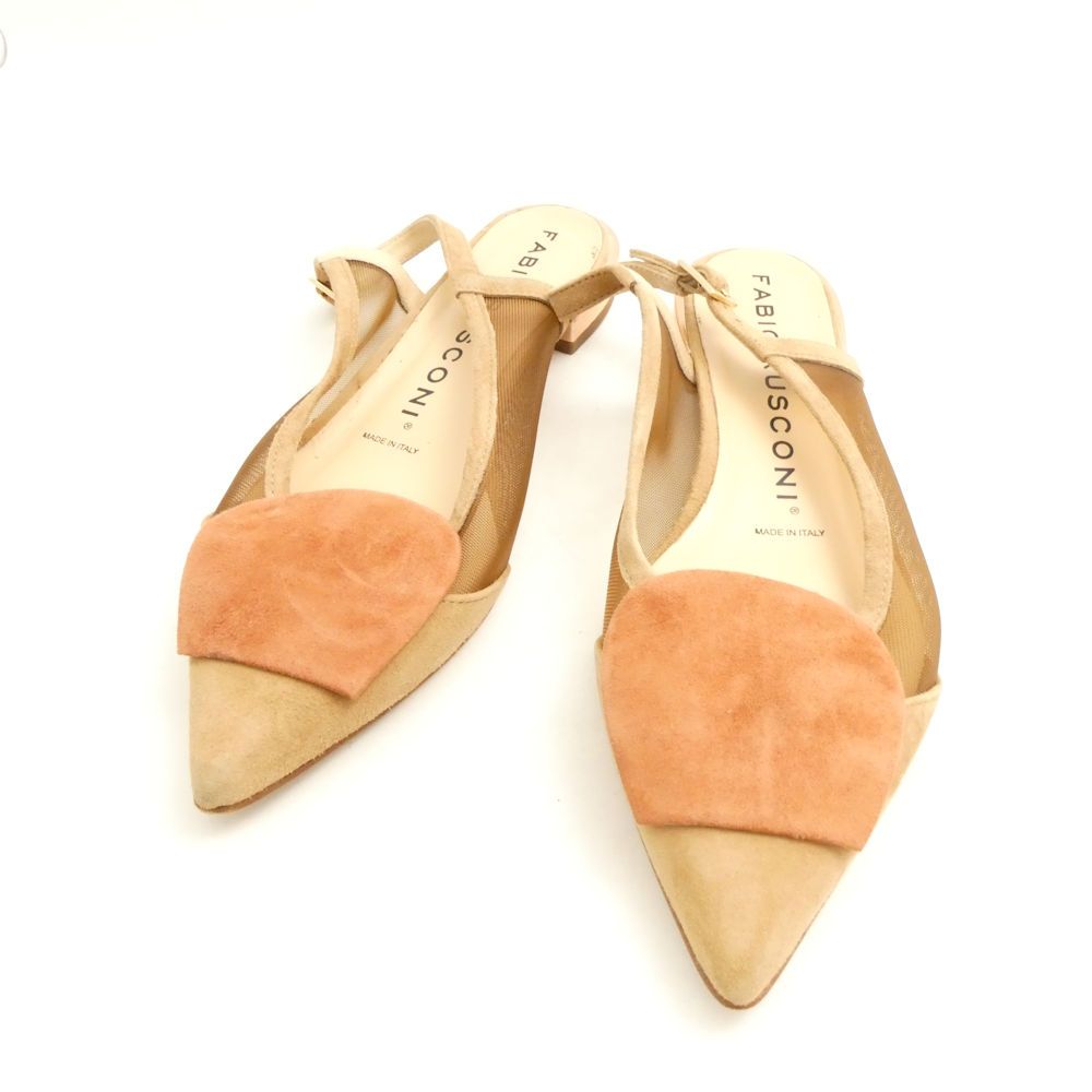 FABIO RUSCONI ファビオルスコーニ ミュール 37 23.5～24cm サンダル