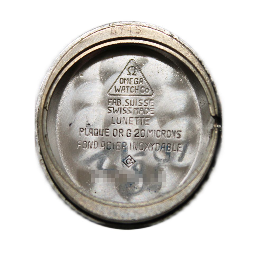 OMEGA オメガ Ref:5110411 Geneve 18K 750 ホワイトゴールド シルバー