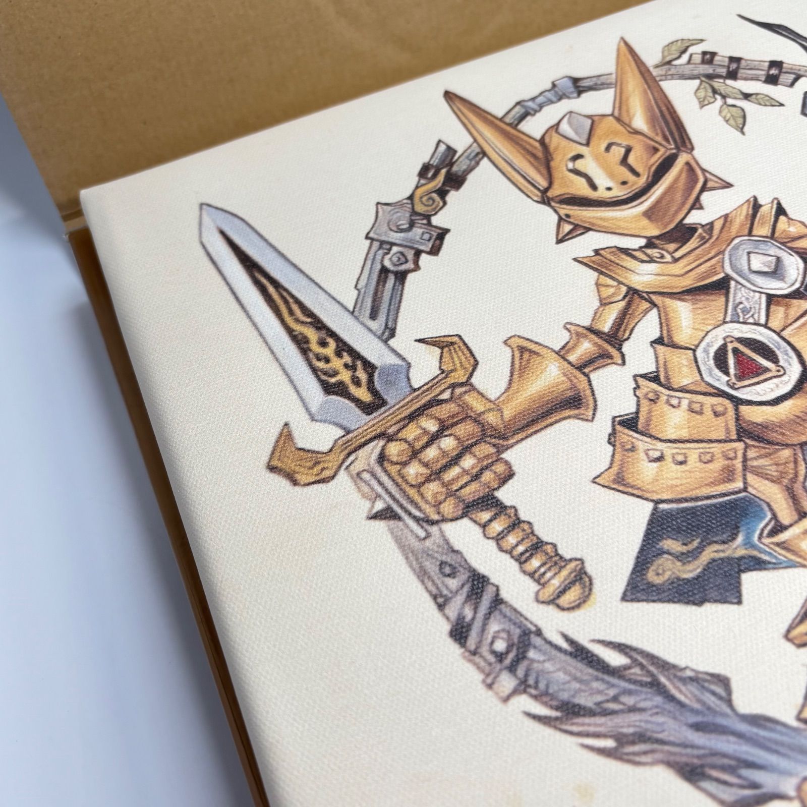 牙狼 アートパネル 「絵本の黄金騎士」 インテリアパネル 2011 雨宮