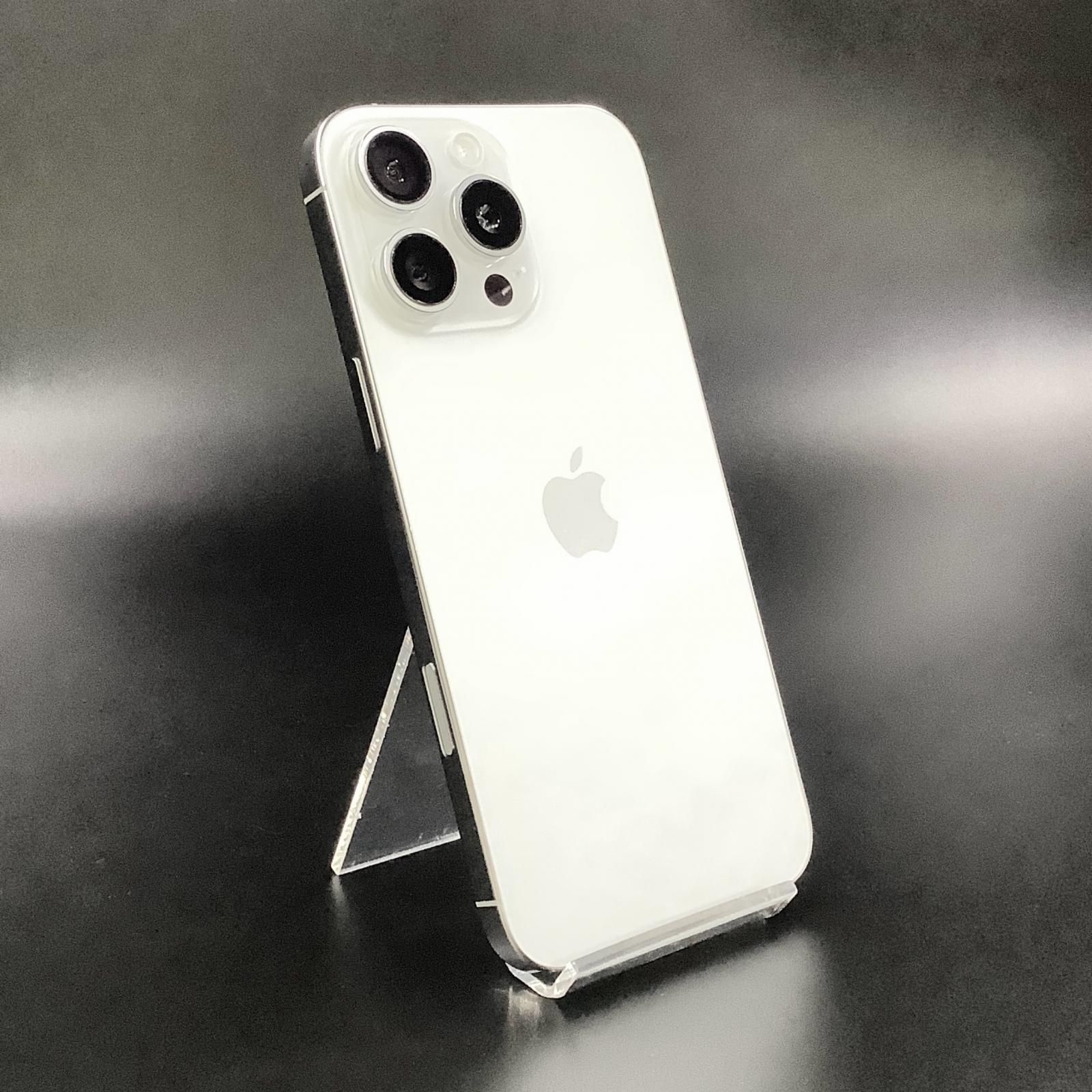 iPhone 16 Pro Max 256GB ホワイトチタニウム SIMフリー 白ロム 動作