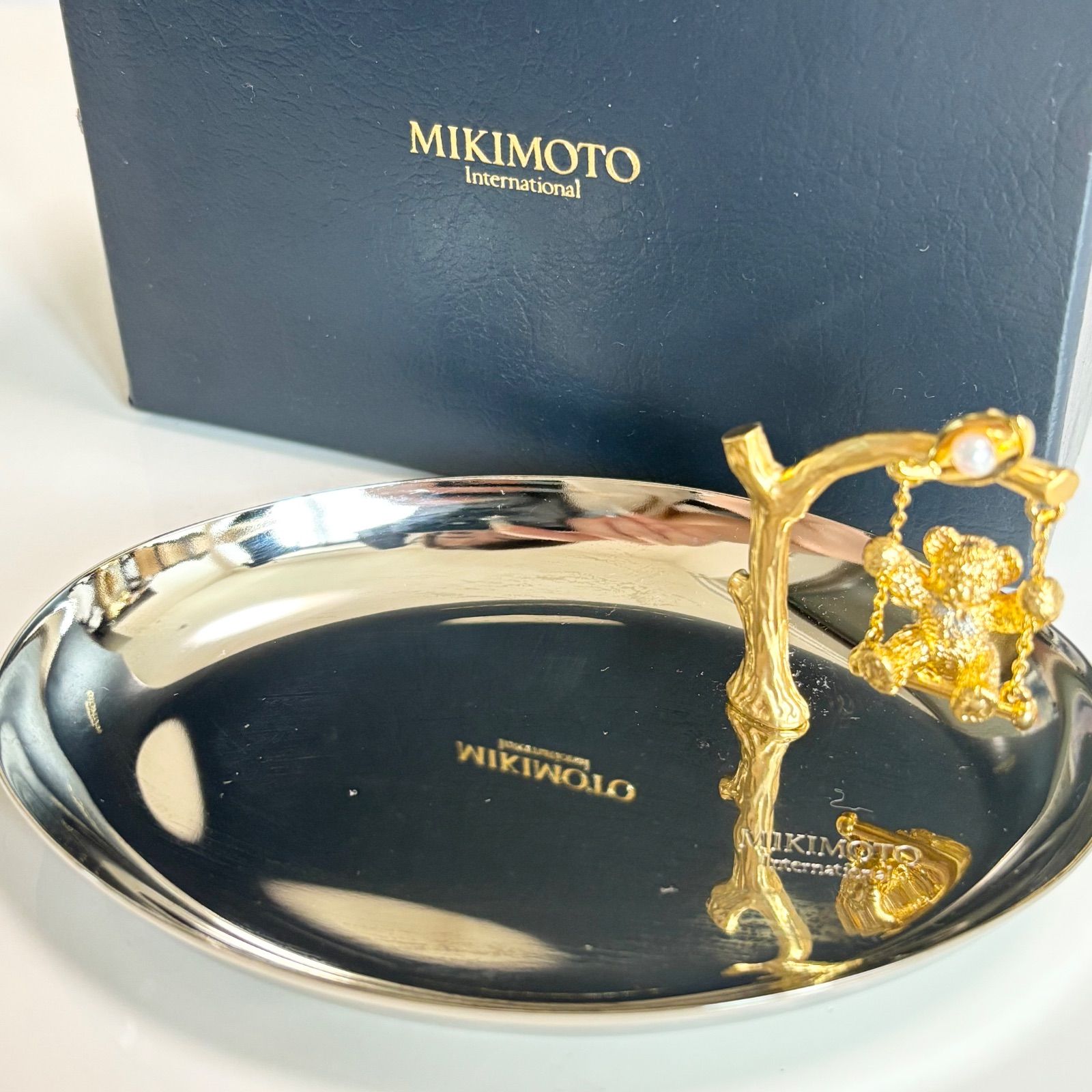 送料無料】MIKIMOTO/ミキモト/シルバートレイ/パール/ブランコ