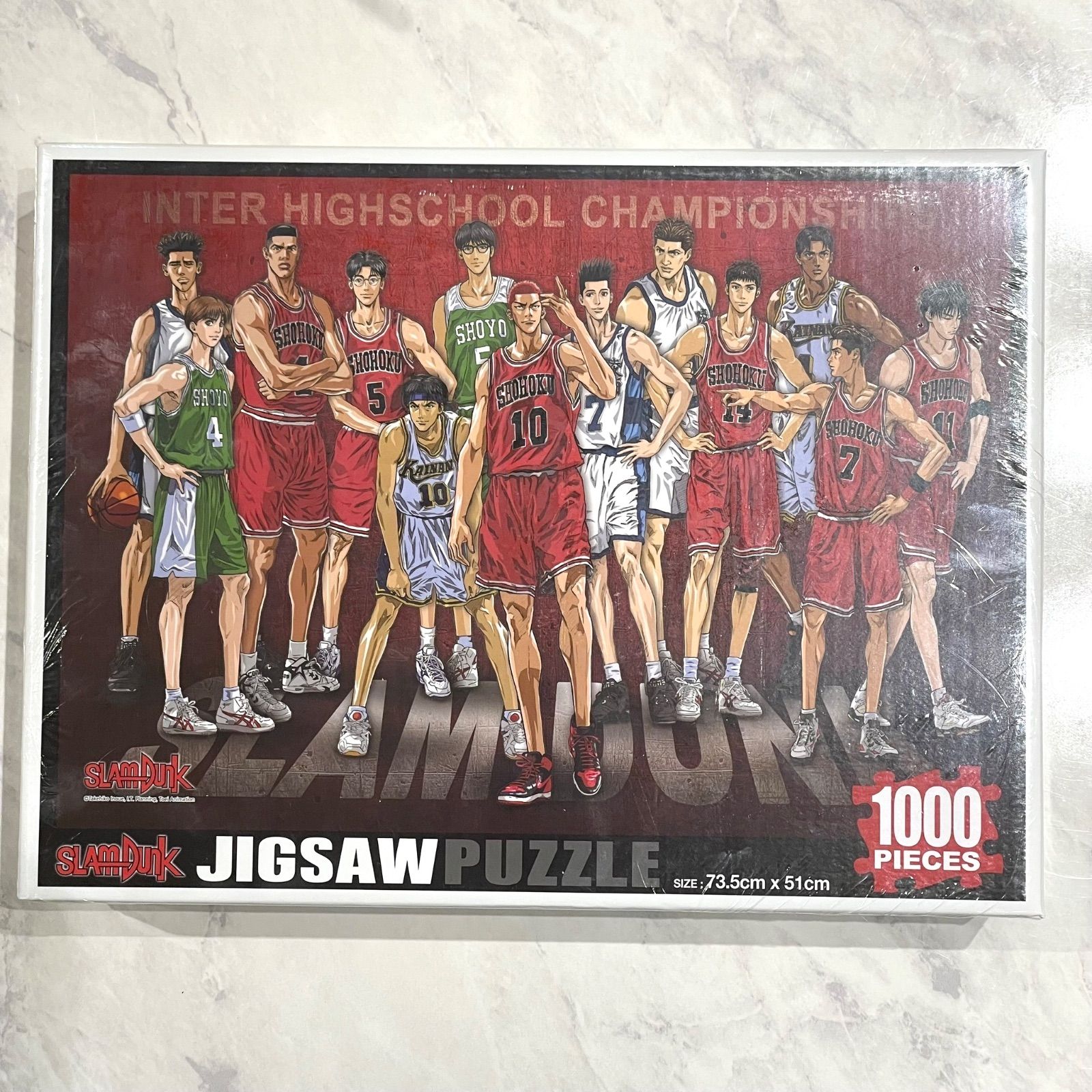 少年週刊ジャンプ50周年 SLAM DUNK 1000ピースジグソーパズル 少年週刊