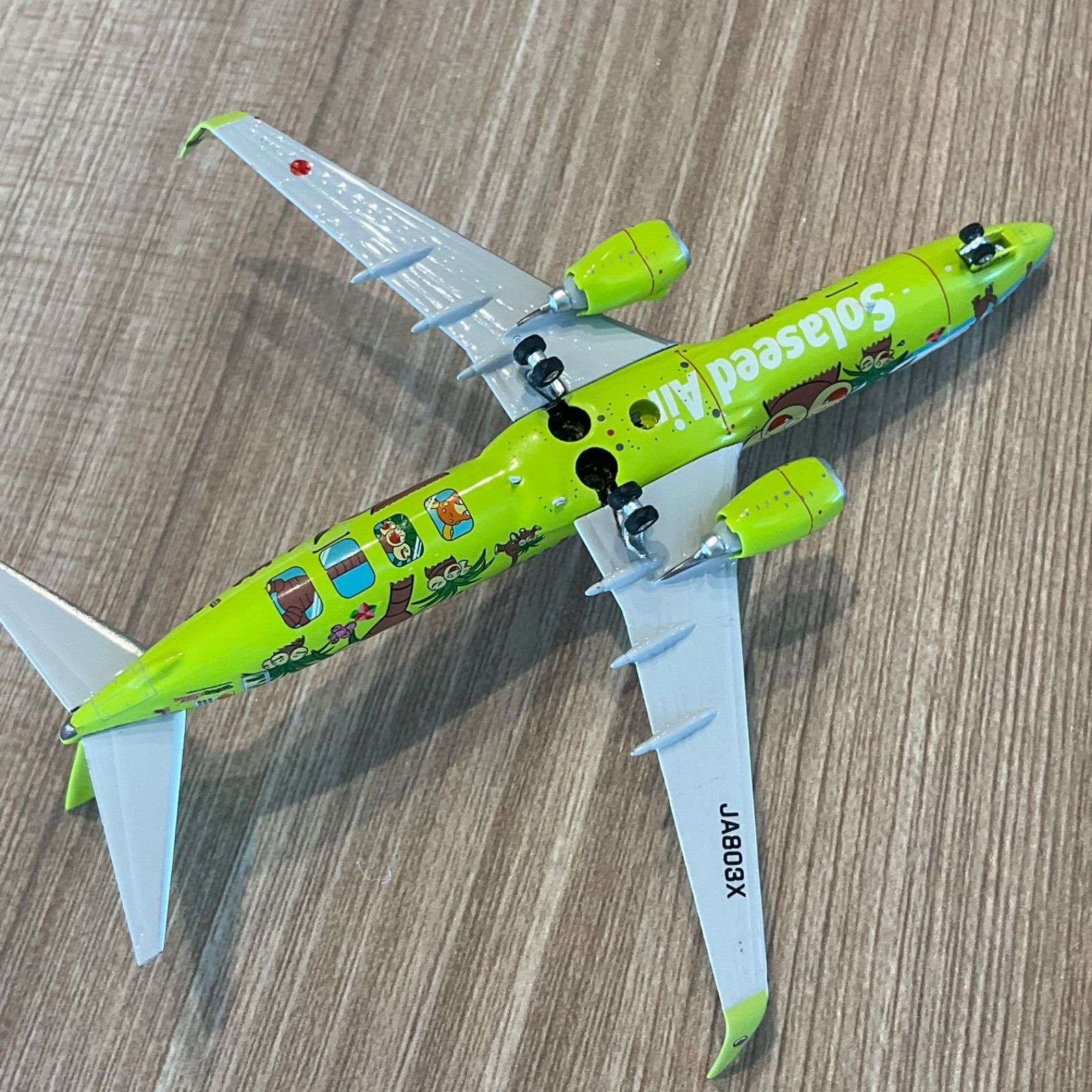 ソラシドエア B737-800 1/400 JA803X ナッシージェット宮崎 - メルカリ