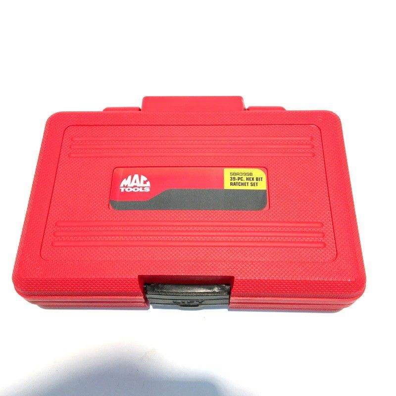 美品 マックツール 39ピース HEX BIT ラチェットセット SBR39SB 差込5