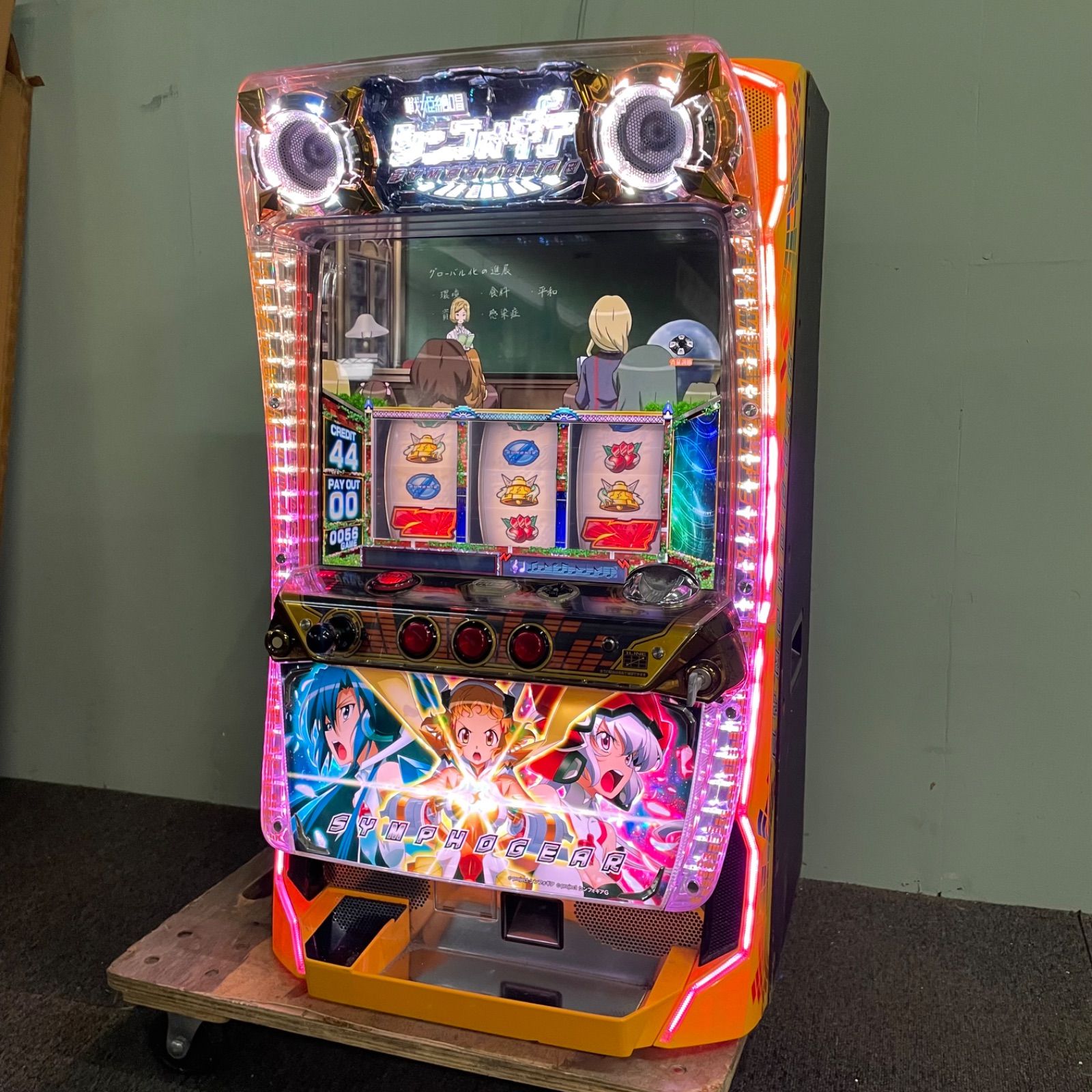 ♭ 戦姫絶唱シンフォギア 5号機 スロット 実機 鍵付き コイン不要機