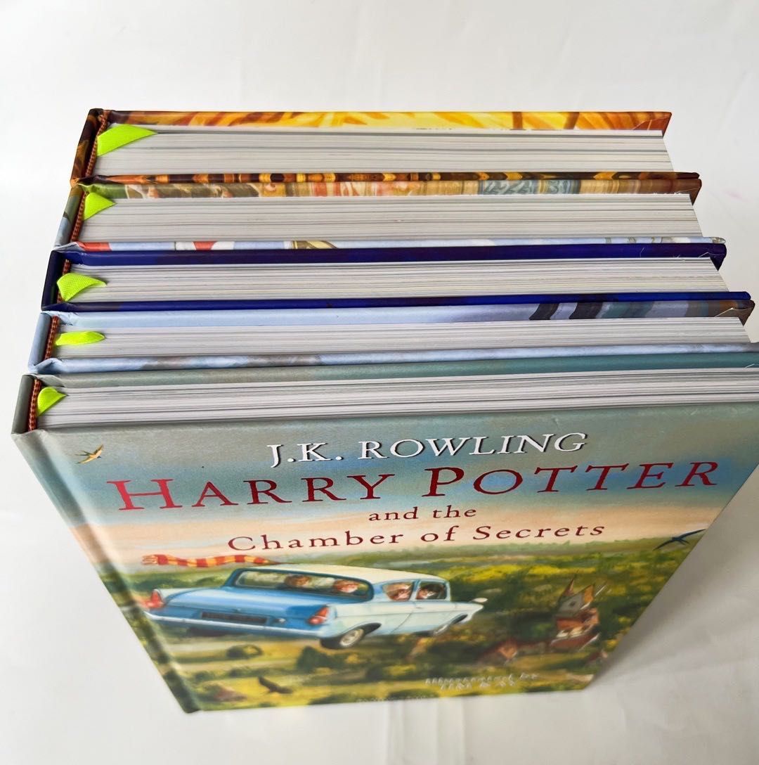 新品】Harry Potter ハリーポッターイラスト記念版 5冊 MaiyaPen対応