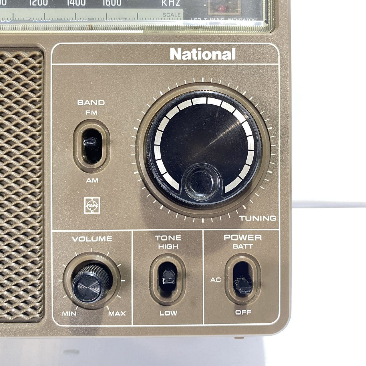 National ナショナル RF-567 ラジオ 昭和レトロ (管理番号：OKU9115/G3