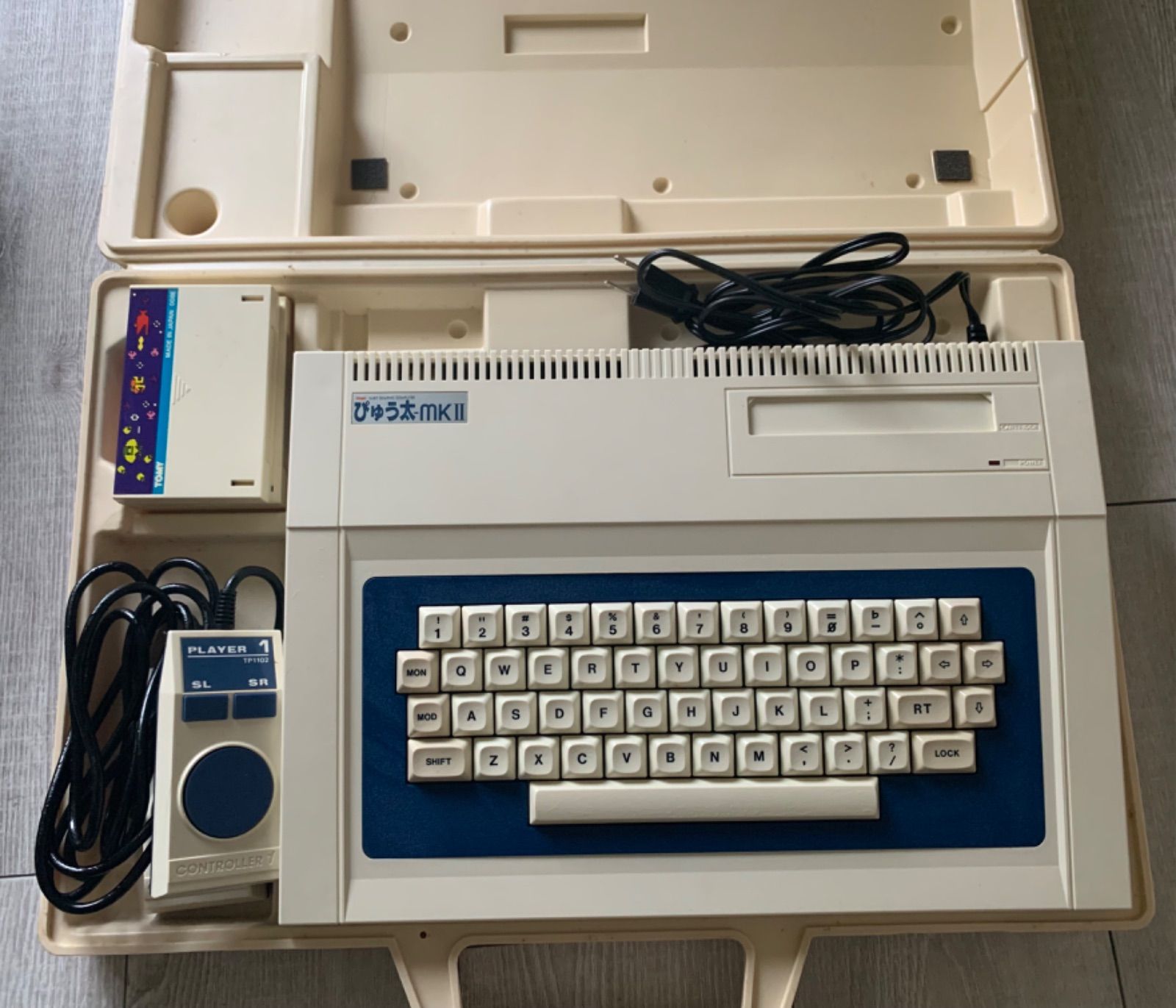 希少品】TOMY トミー ぴゅう太mk2 ソフト4本付属 16ビットゲーム