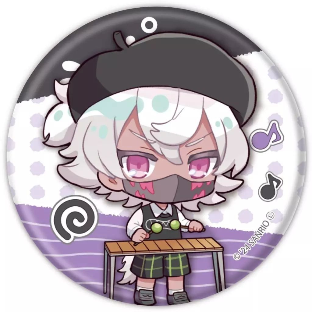 中古】バッジ・ビンズ ハヤテ 「まいまいまいごえん 缶バッジ 10