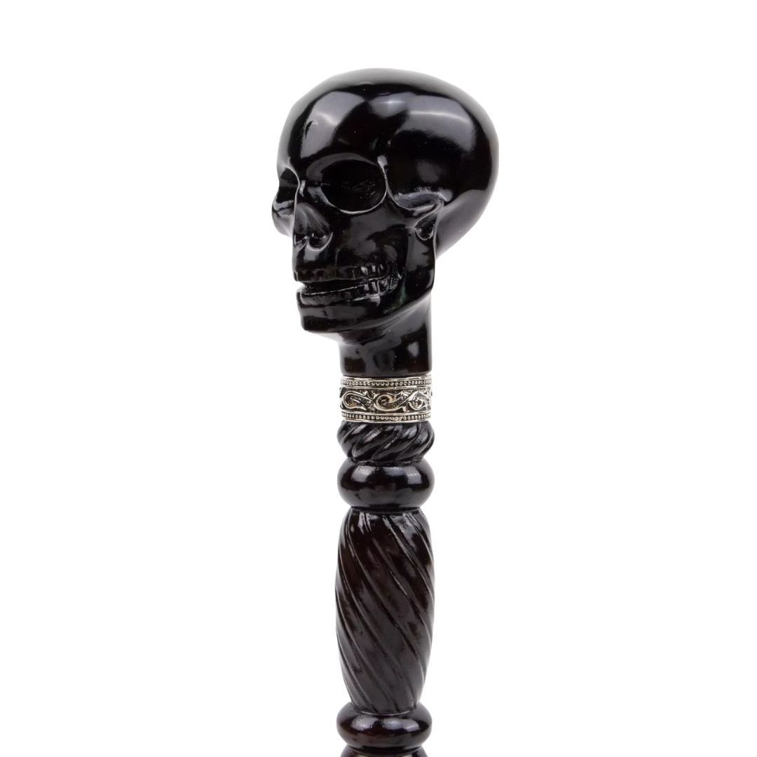 杖 ブラックスカルヘッド Victorian Skull（ヴィクトリアンスカル） 黒