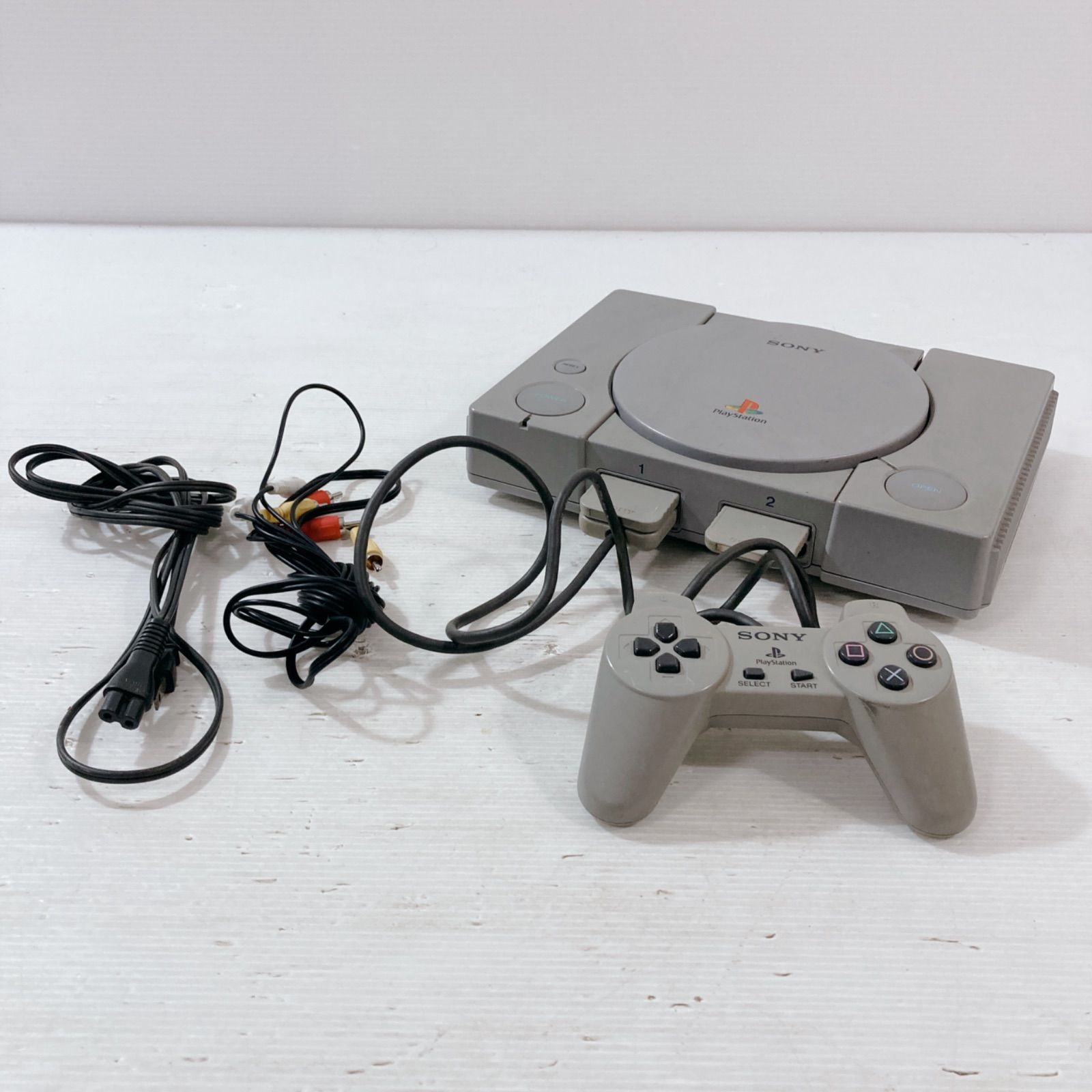 ジャンク品 SONY PlayStation SCPH-5000 ゲームハード本体 レトロ