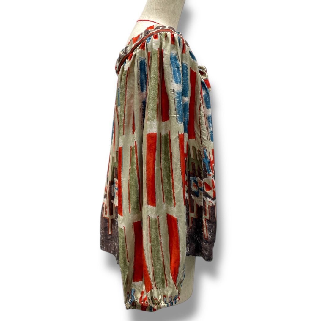 ISABEL MARANT イザベルマラン シルク100%ブラウス マルチカラー