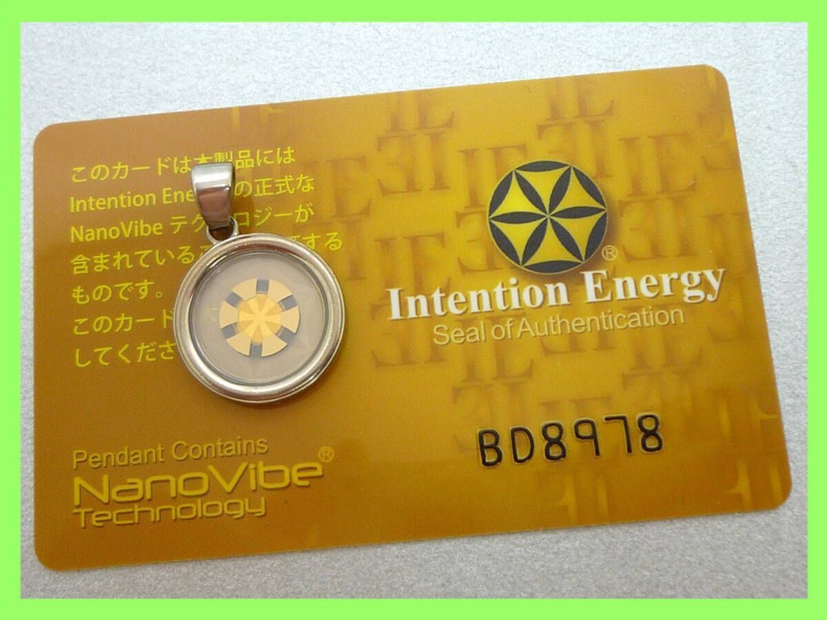 参考49500円 Intention Energy インテンションエナジー ナノバイブ