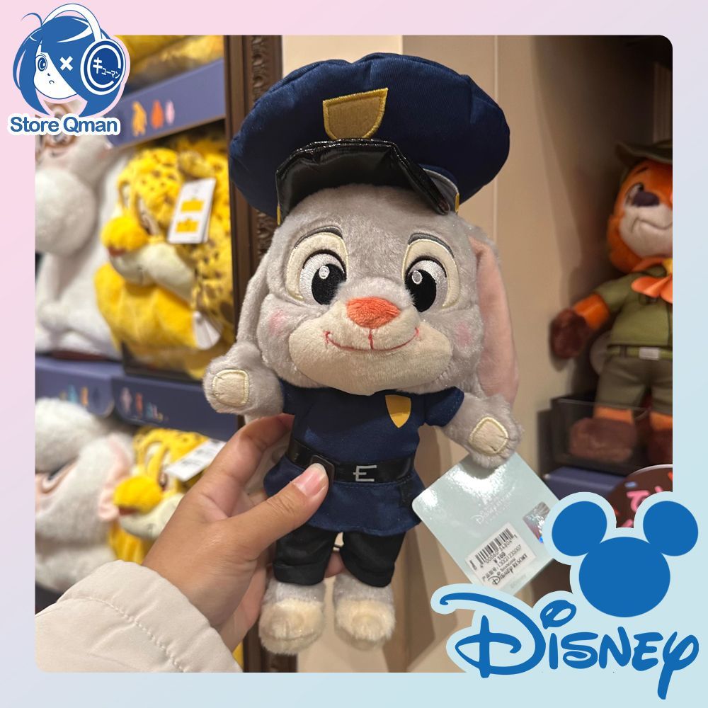 上海ディズニーランド正規品ズートピア ジュディぬいぐるみ小さな旅人